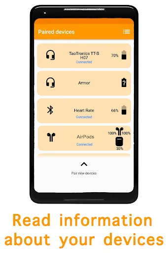 BlueBatt - Bluetooth Battery R স্ক্রিনশট