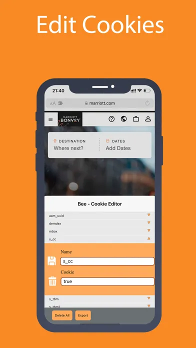 صور Bee - Cookie Editor For Safari