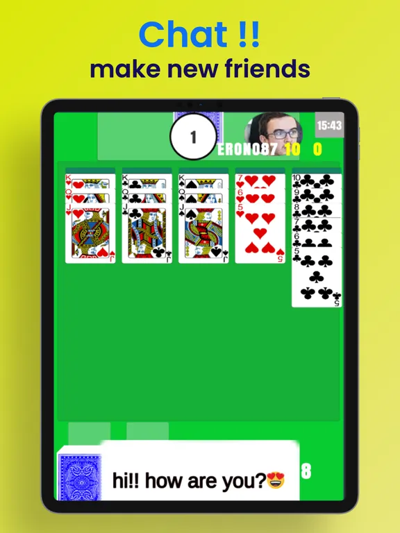 Zrzuty ekranu Rummy 40 online - Card game iPad 