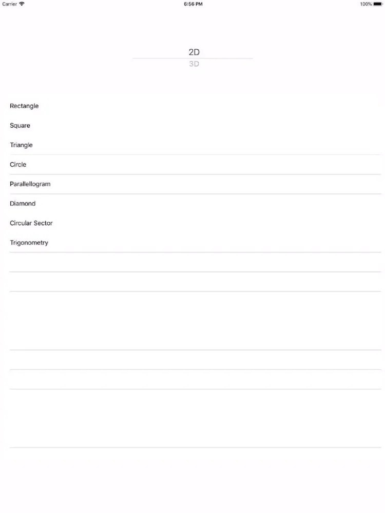 Geometric Calculator iPad 應用截圖