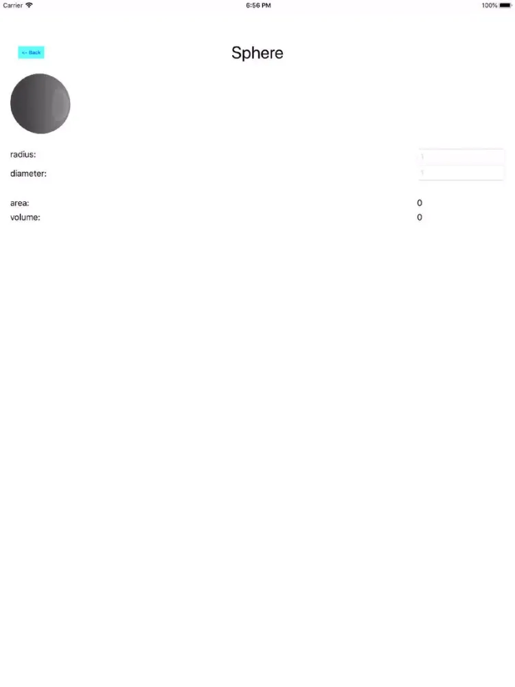 Geometric Calculator iPad 應用截圖