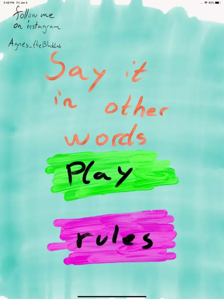 ภาพหน้าจอของ Say It In Other Words iPad 