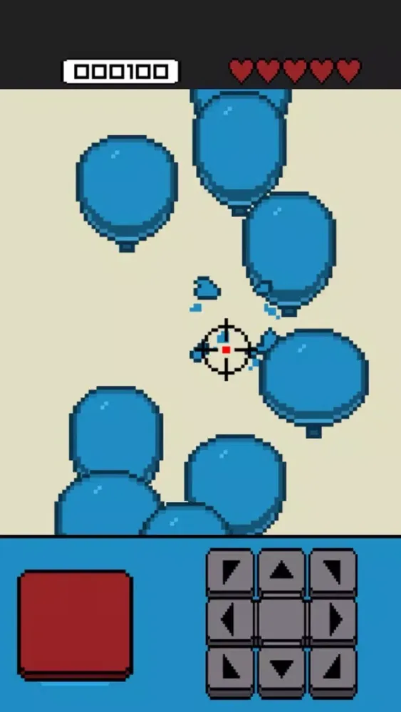 Ảnh chụp màn hình của Retro Balloon Shooter