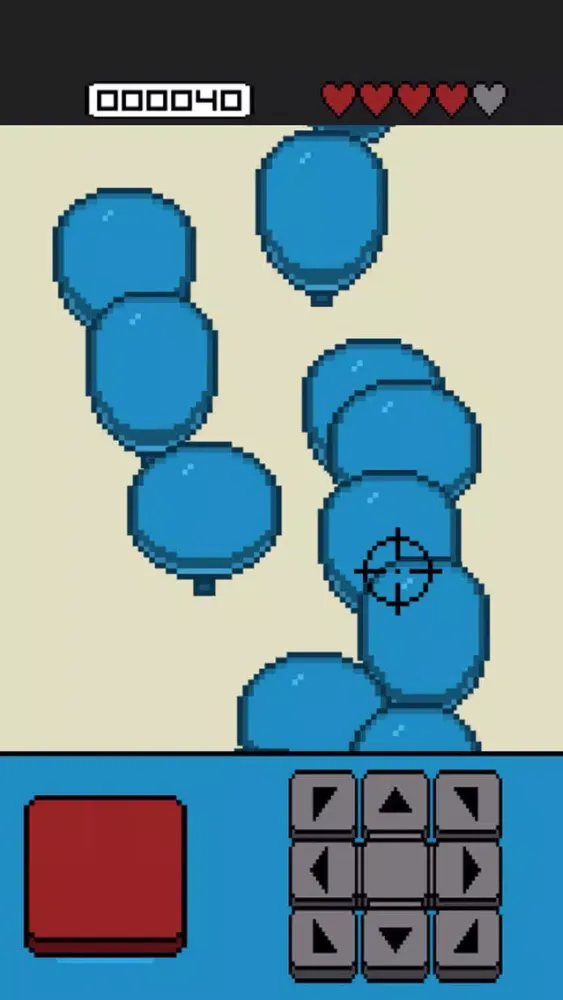 Ảnh chụp màn hình của Retro Balloon Shooter