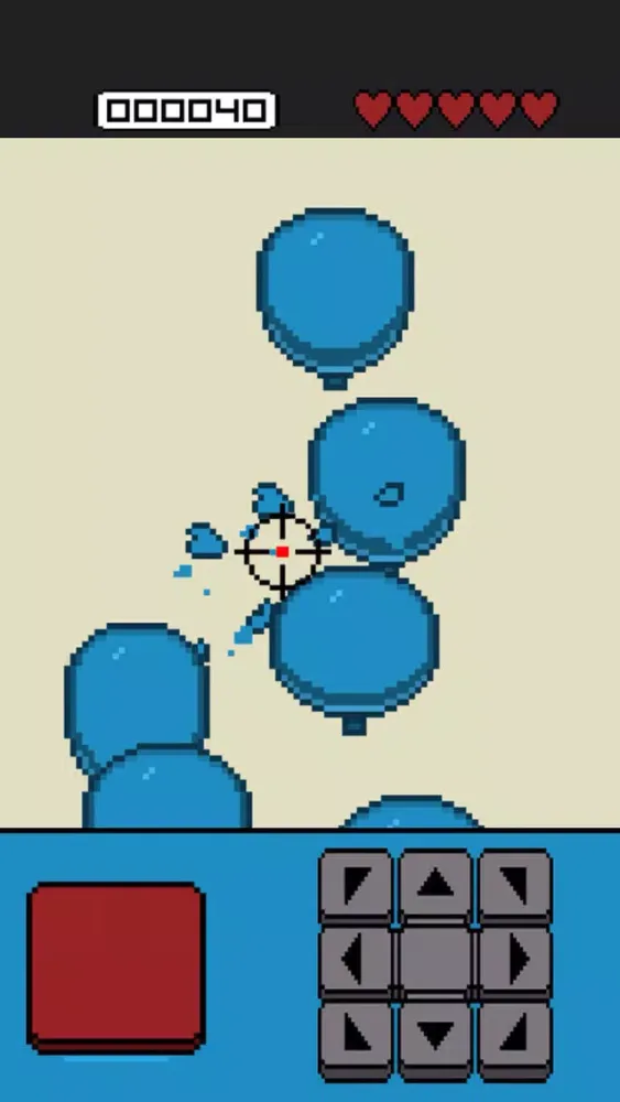 Ảnh chụp màn hình của Retro Balloon Shooter
