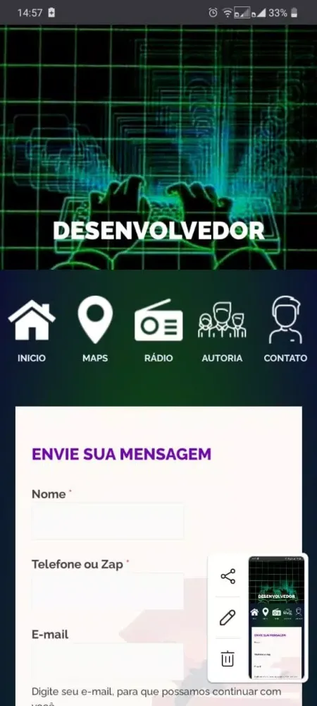 Скриншоты Itapetinga Notícias