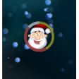 Santa Clock Widget