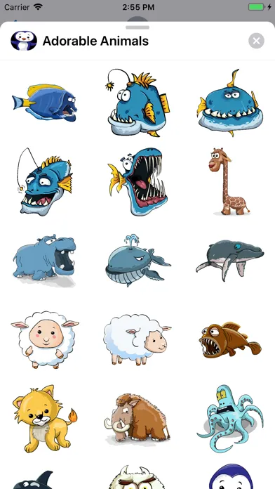 تصاویر Adorable Animals Stickers