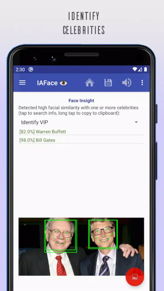 IAFace Screenshots