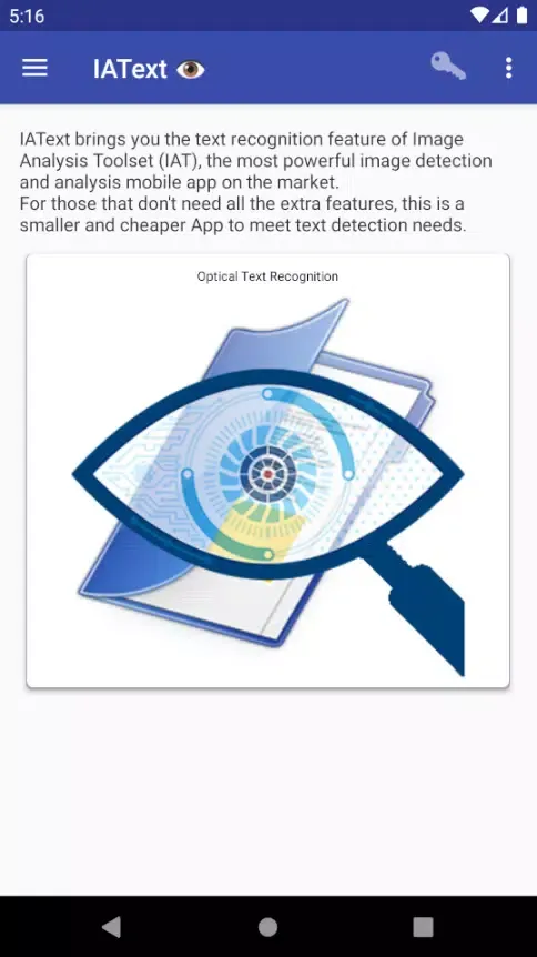 IAText Screenshots