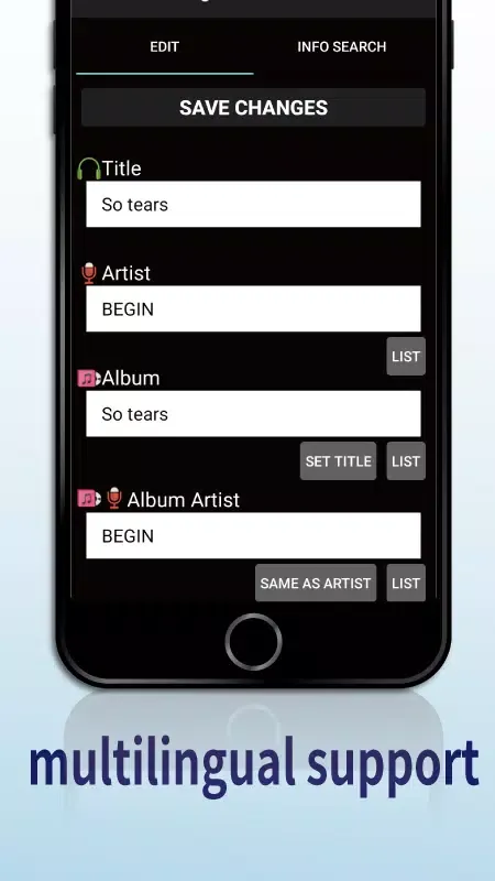 Screenshot di TK Music Tag Editor