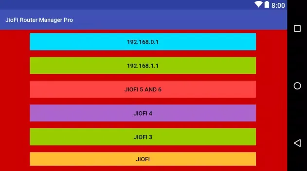 Скриншоты JioFi Router Manager Pro