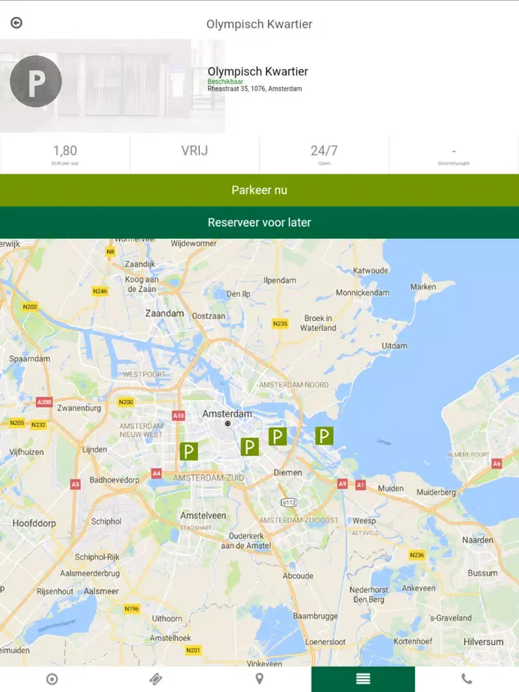 Tangkapan skrin Switchpark iPad 