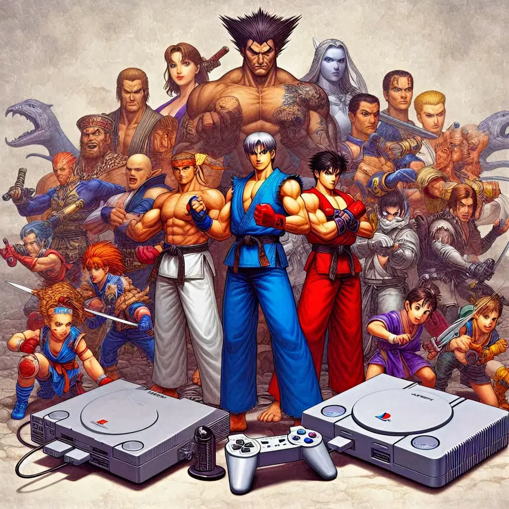 Capturas de tela do Tkkn Ps1 Ps2 ePSXe PSX PSP EMU