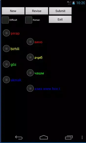 Screenshot di Turkmen Tajik