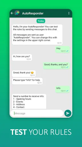 تصاویر AutoResponder for WhatsApp