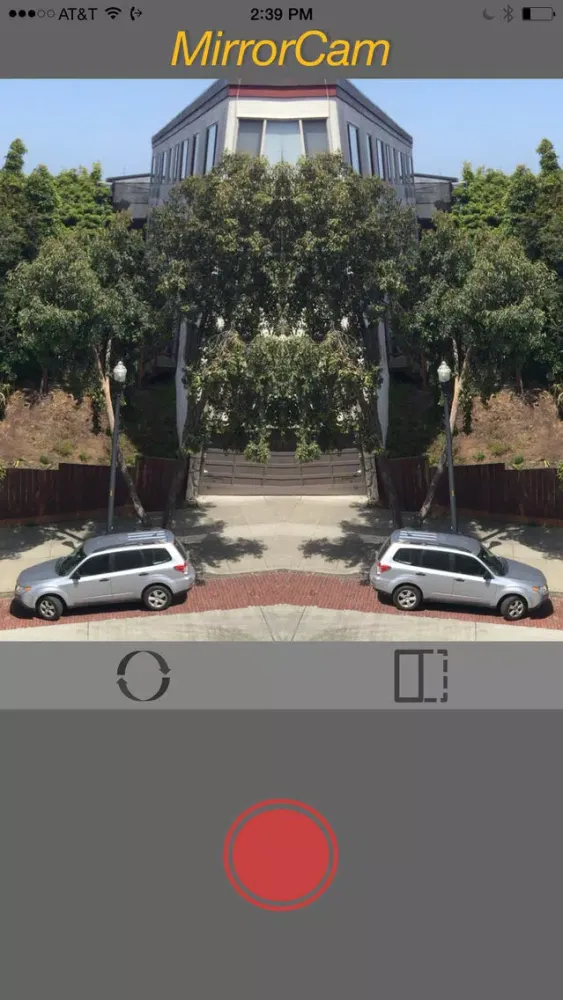 ภาพหน้าจอของ MirrorCam.