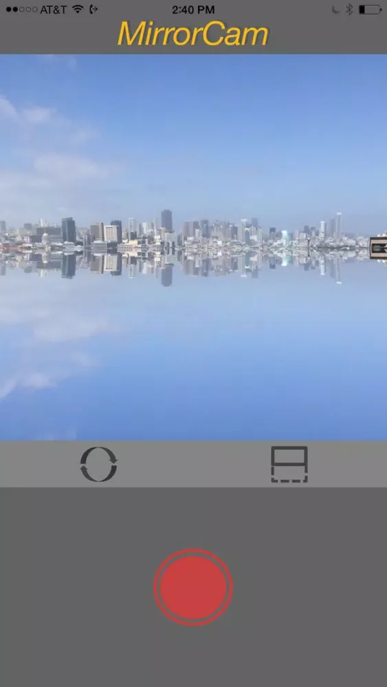ภาพหน้าจอของ MirrorCam.