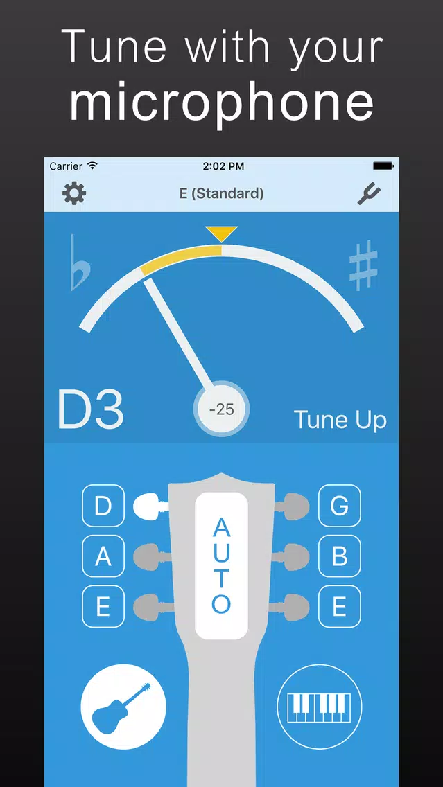 Precision Guitar Tuner Screenshots