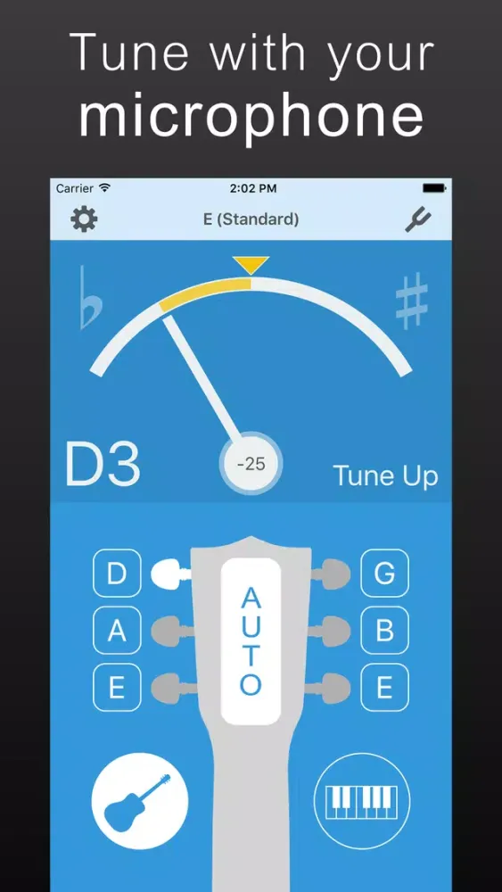 Скриншоты Precision Guitar Tuner