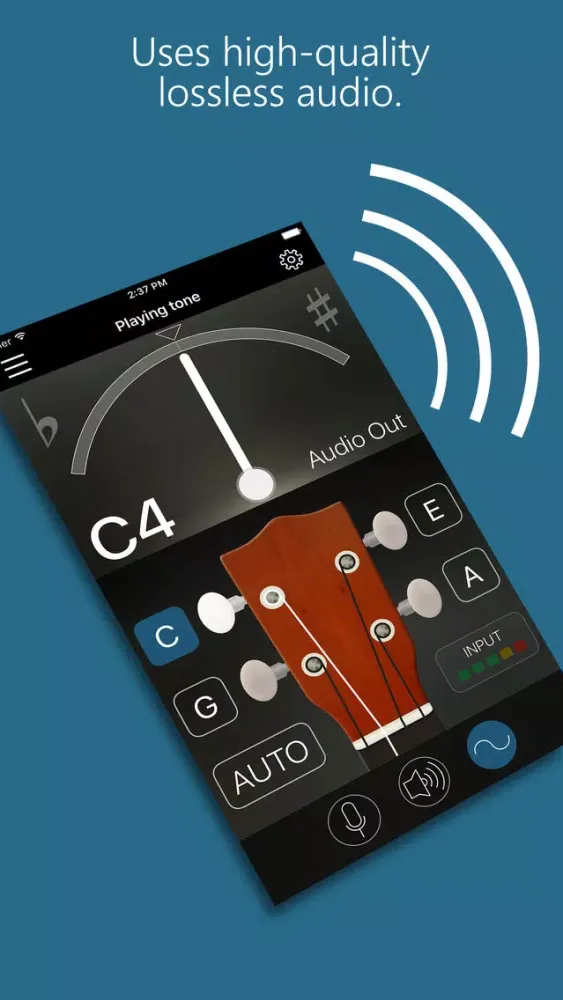 Precision Ukulele Tuner - with Chords & Metronome Screenshots