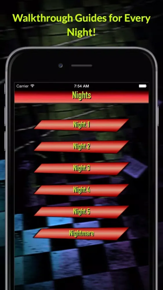 Walkthrough for Five Nights at Freddy's 4 Screenshots