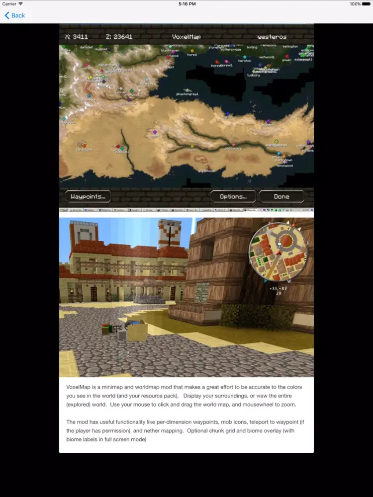 Capturas de pantalla de Parkour for Minecraft iPad 