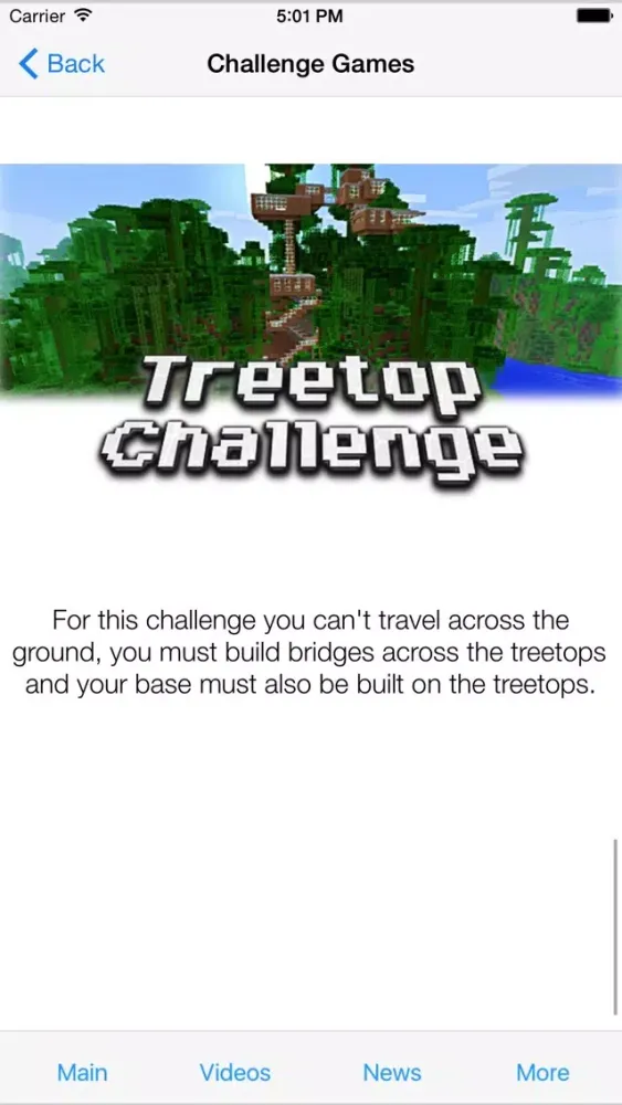Capturas de pantalla de Parkour for Minecraft