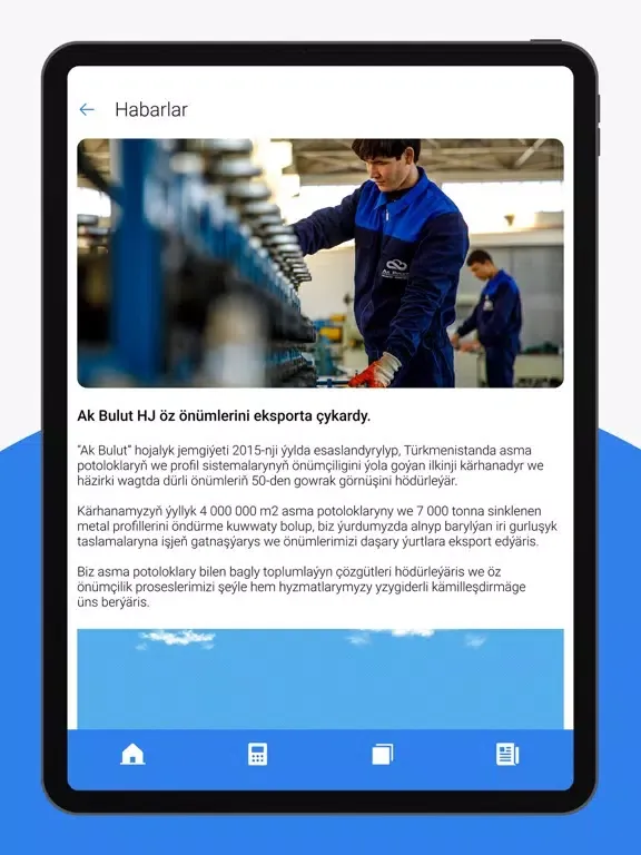 Ak Bulut iPad 應用截圖
