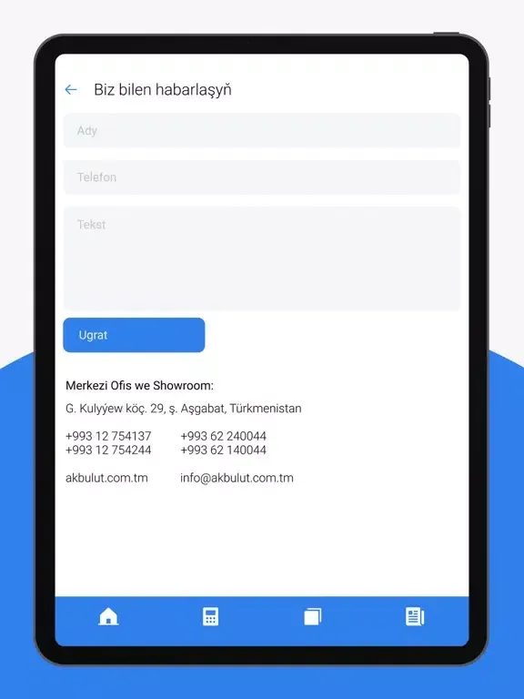 Ak Bulut iPad 應用截圖