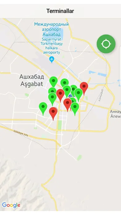 Capturas de pantalla de Terminal Gözle
