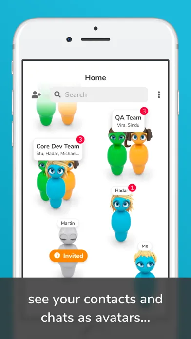Capturas de pantalla de INSIDE Messenger