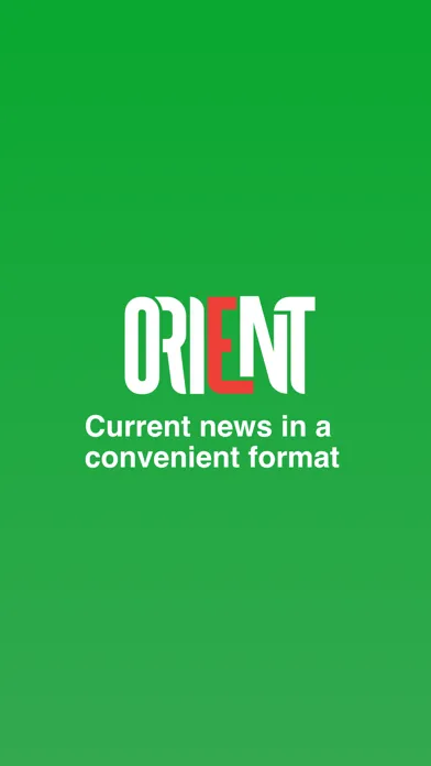 Capturas de tela do Orient News