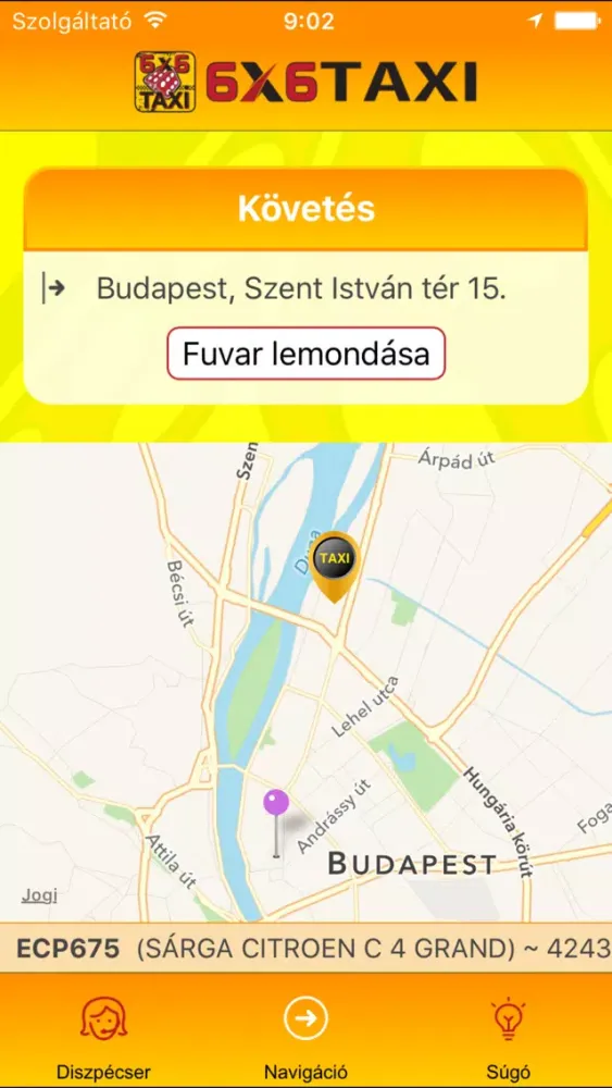 6x6 Taxi Rendelés Screenshots