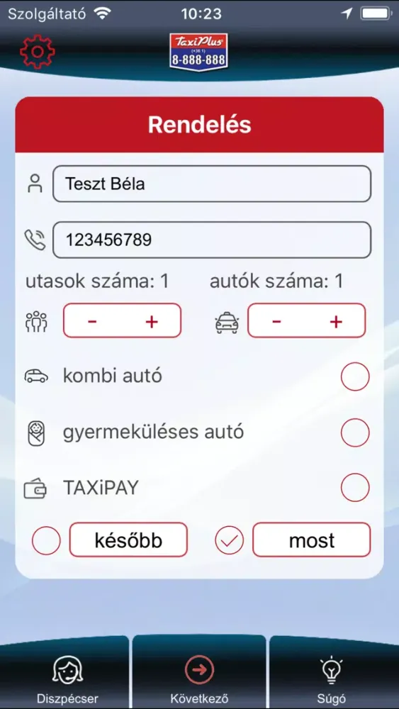 صور TaxiPlus Rendelés