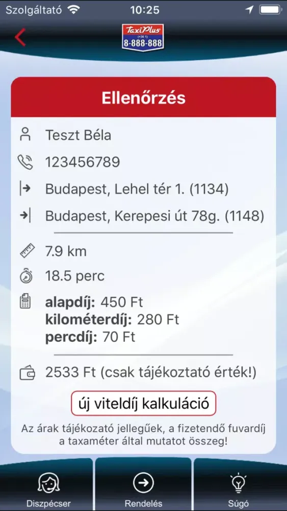 صور TaxiPlus Rendelés