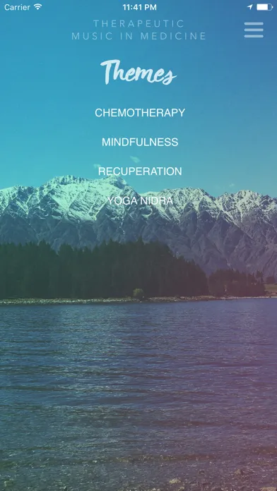 Zrzuty ekranu Therapeutic Music in Medicine