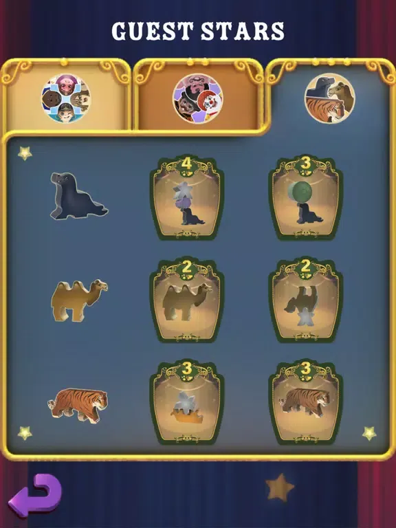 Ảnh chụp màn hình của Meeple Circus