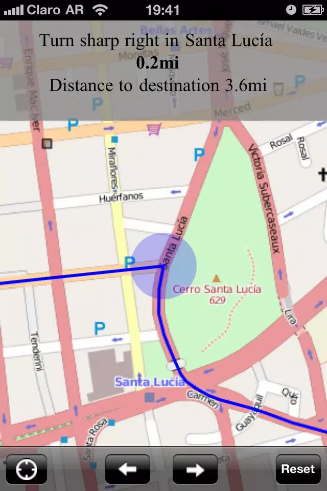 Скриншоты Santiago de Chile - Offline Map
