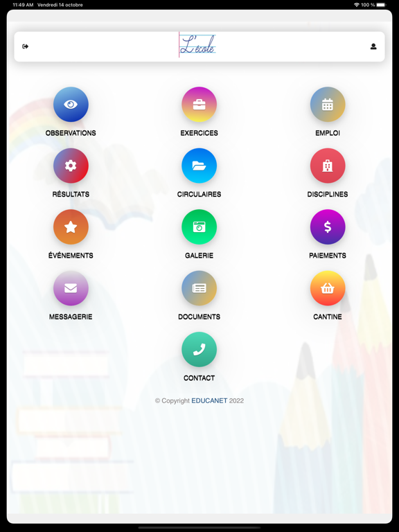 L'Ecole iPad  スクリーンショット