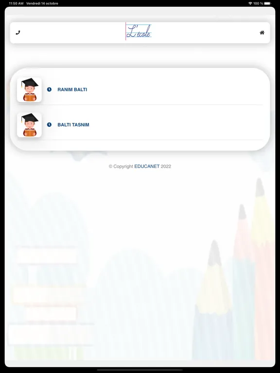 L'Ecole iPad  Screenshots