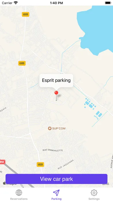 Tangkapan skrin Carypark