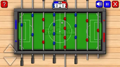 Tangkapan skrin Foosball championship