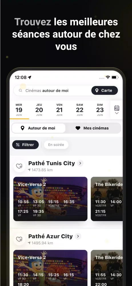 Pathé Tunisie Ekran Görüntüleri