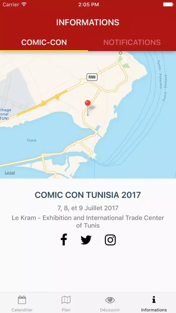 Capturas de pantalla de Comic-Con Tunisia