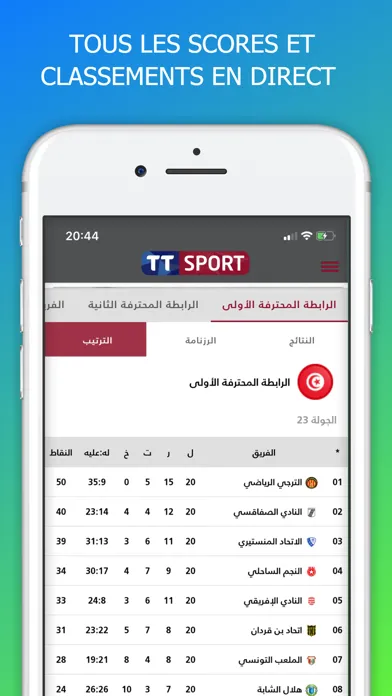 TT Sport應用截圖