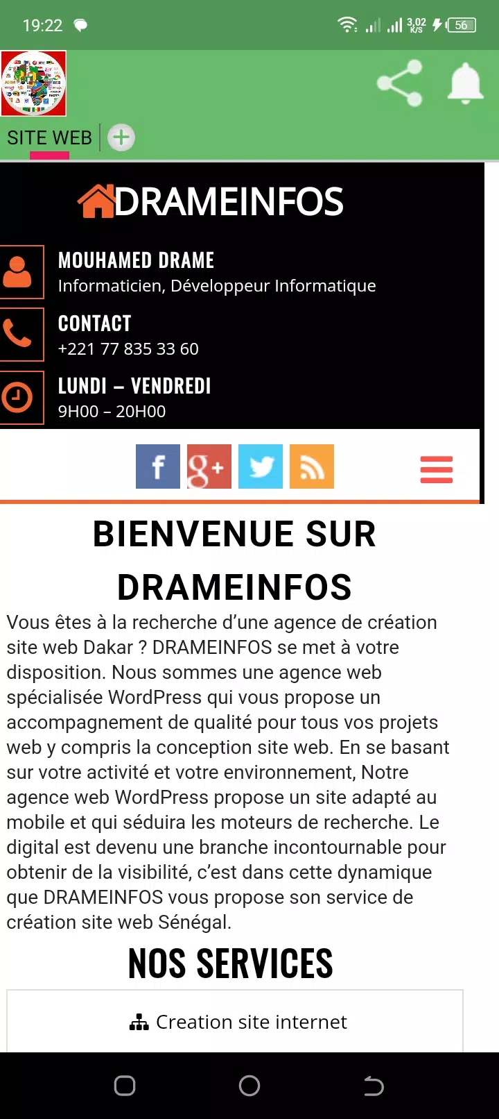 TNT AFRICAdes captures d'écran de l'application1