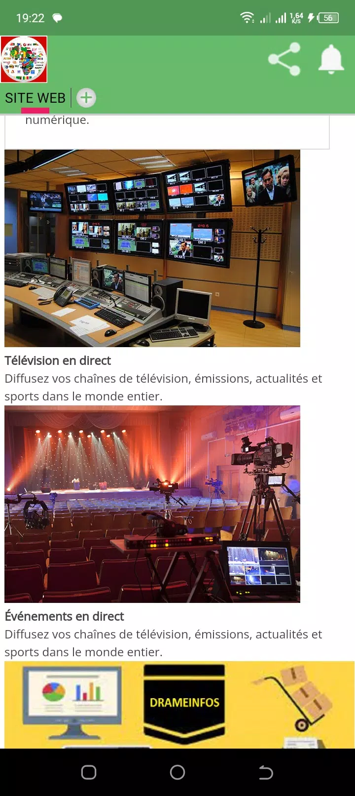 TNT AFRICAdes captures d'écran de l'application2