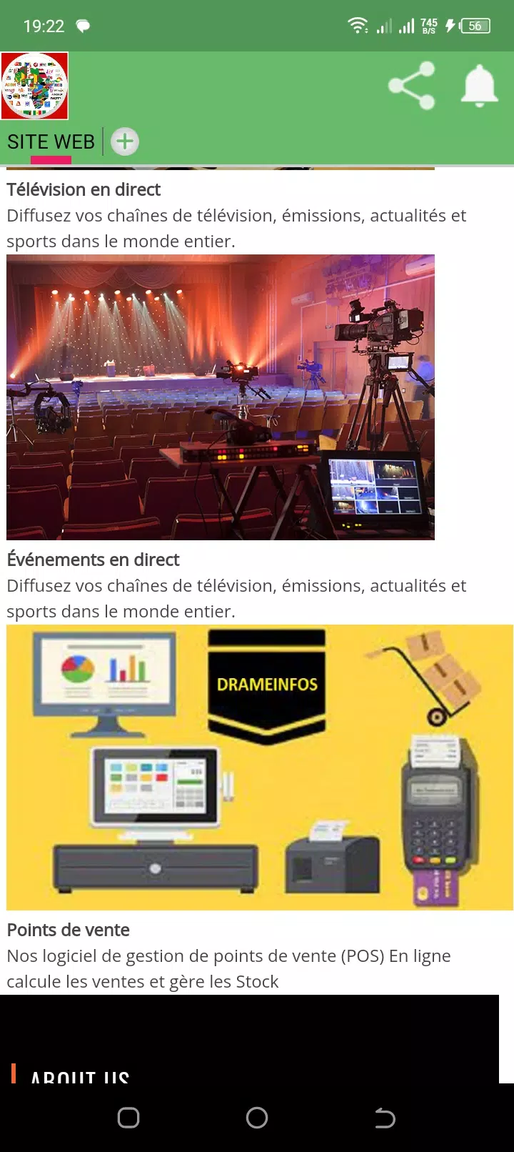 TNT AFRICAdes captures d'écran de l'application6