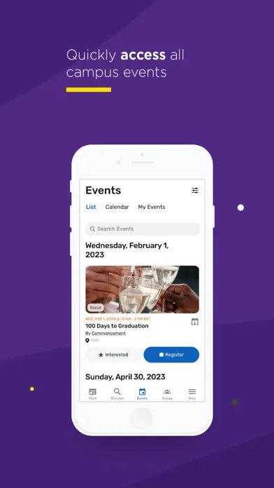 Tennessee Tech Eagle Engage سکرین شاٹس